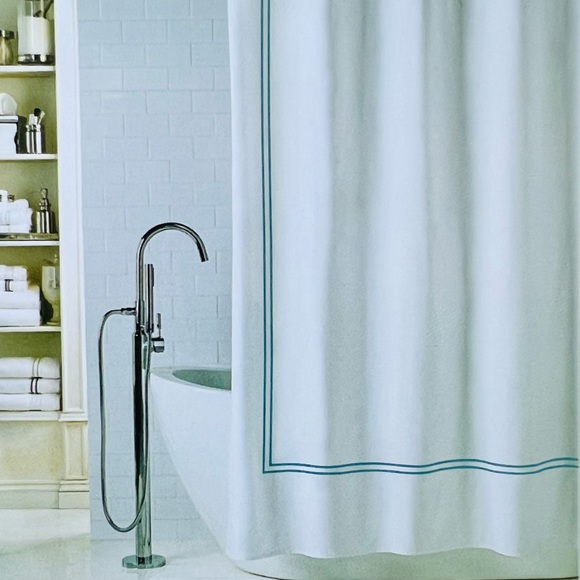 Wamsutta Bath New Wamsutta Hotel Baratta Stitch Shower Curtain 54 X